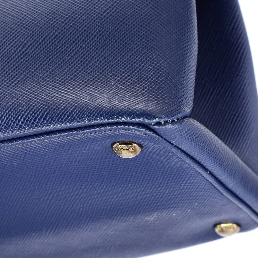 Prada Turnlock Cuir Twin Tote Saffiano #220702P12B - Picture 6 of 9